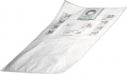 Festool 497539 Self Clean Filter Bags SC-FIS-CT 48/5  Pack Of 5 £69.99